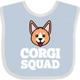 thumbnail image 3 of Inktastic Dog Corgi Squad Boys or Girls Baby Bib, 3 of 4
