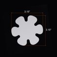 thumbnail image 2 of Uxcell 12 Packs Non Slip Stickers 3.15" Bath Shower Floor Flower Style Decals White, 2 of 6