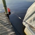 thumbnail image 3 of Boat Dock Line Mooring Rope With 316 Stainless Steel Clip, Dock Line Boat Ropes, Premium Bungee Boat Lines Accessories ,Long Lasting, 3 of 5