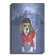 thumbnail image 1 of Luxe Metal Art 'Beagle with Beaulieu Palace' by Barruf Metal Wall Art, 12"x16", 1 of 7