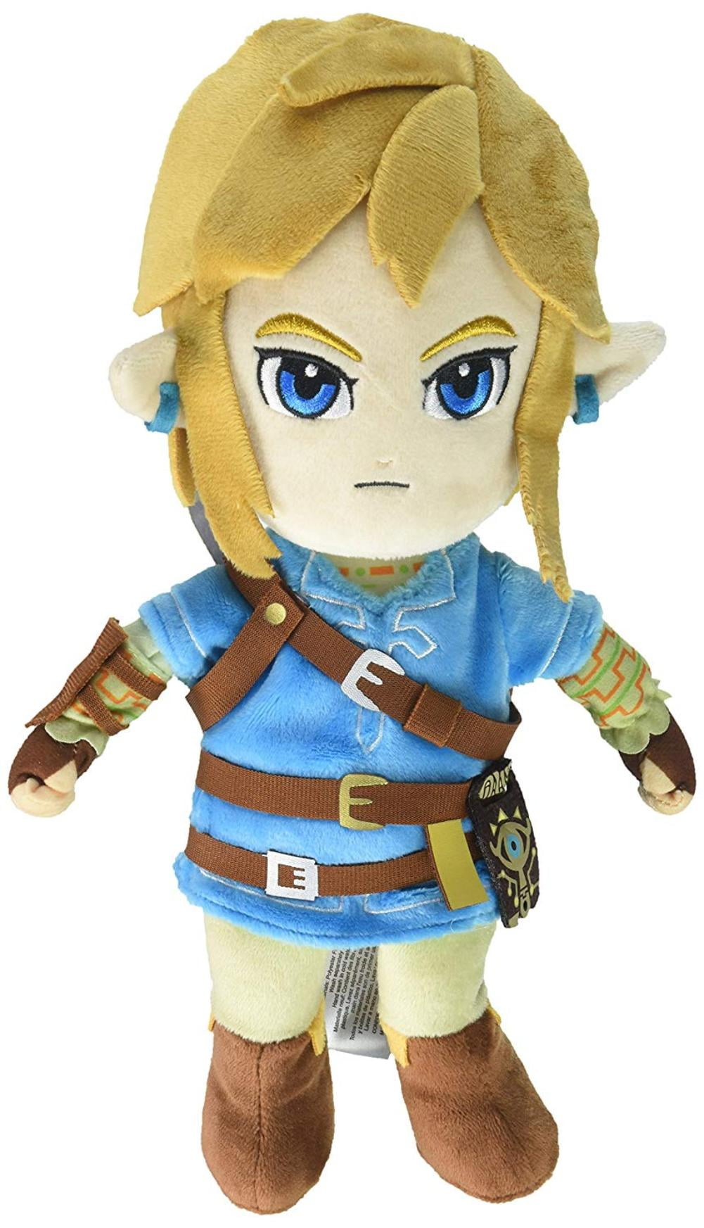 The Legend of Zelda Breath of The Wild Link Stuffed Plush, Official product by Little Buddy By