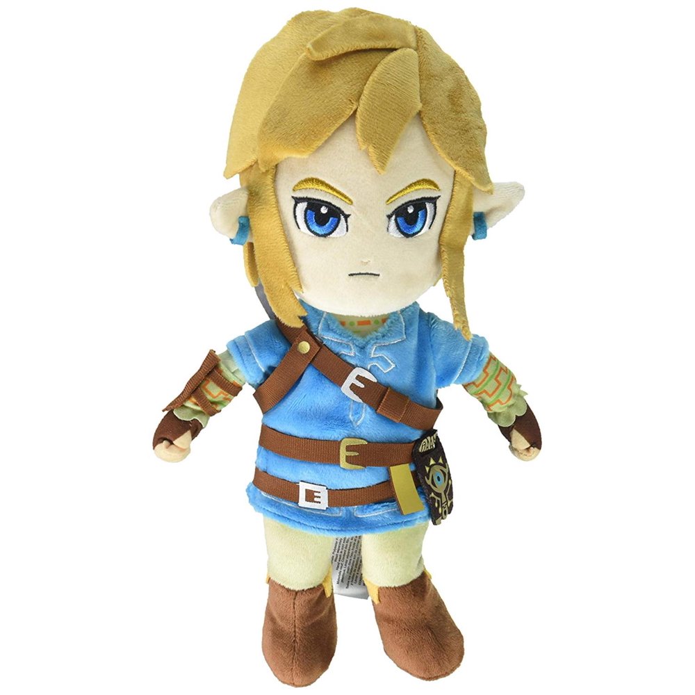 The Legend of Zelda Breath of The Wild Link Stuffed Plush, Official