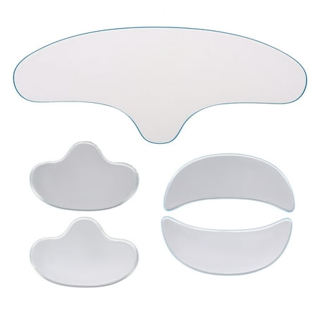 Anti Wrinkle Facial Pad Set Reusable Medical Grade Silicone Forehead Nasolabial Folds Anti-aging Mask Prevent Face (Best Filler For Nasolabial Folds)