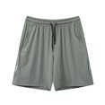 thumbnail image 4 of VBARHMQRT Men's Pajama Pants Flannel Mens Pajama Shorts Rayon Sleep Shorts Soft Comfy Pants, 4 of 4