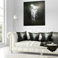 thumbnail image 3 of Designart Fantasy White Horse Running - Animal Throw Pillow - 18x18, 3 of 5