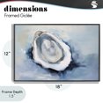 thumbnail image 5 of Stupell Industries Traditional Traditional Mollusk View Black Framed Giclee Art, 18 x 12, by Petals Prints Design, 5 of 9