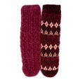 thumbnail image 3 of MUK LUKS Women's Tall Rib Cuff Cabin Socks, 2-Pack, S-XL, 3 of 7