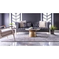 thumbnail image 3 of Unique Loom 3134593 Area Rug, 9 x 12 Feet, Gray/Ivory, 3 of 5