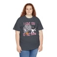 thumbnail image 5 of I love you to the moon and back for father & family gift Unisex Cotton Tee, 5 of 9