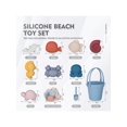 thumbnail image 2 of MarcZero 11Pcs Silicone Beach Toys,Modern Baby Beach Toys,Travel Friendly Beach Set,Silicone Bucket, Shovel, 8 Sand Molds, Beach Bag,Silicone Sand Toy, 2 of 4