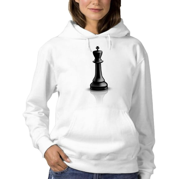 Chess Piece Hoodie Women -SPIdeals Designs, Female 5X-Large