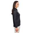 thumbnail image 3 of Team 365 TT51LW Women's Zone Performance Long Sleeve Polo-Black-M, 3 of 3