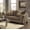 Chocolate, variant on Roundhill Furniture Camero Platinum Fabric Pillowback Loveseat