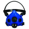 HONEYWELL NORTH Half Mask Respirator,Threaded,M RU85001M