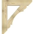 thumbnail image 3 of Ekena Millwork 6"W x 34"D x 38"H Olympic Slat Rough Sawn Bracket, Douglas Fir, 3 of 4