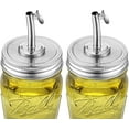 thumbnail image 6 of Mason Jar Pour Spout Lid for Ball Regular Mouth Mason Jars - (2 Pack), 6 of 6