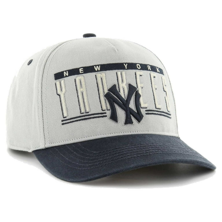 Men's '47 Gray New York Yankees Double Headed Baseline Hitch