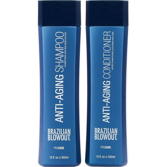 Brazilian Blowout Anti Aging Shampoo/Conditioner 2 Pack