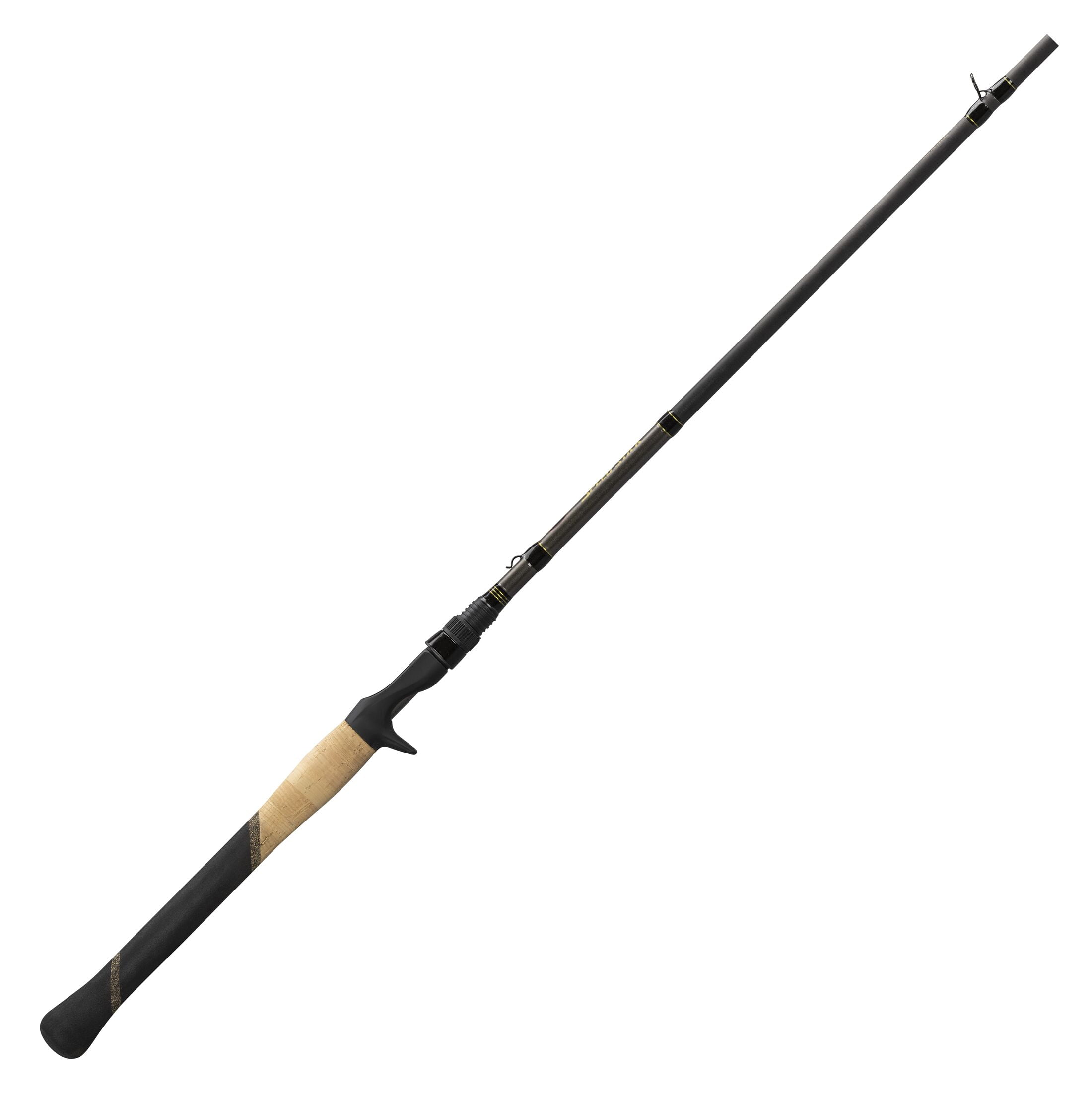Team Lew's Custom Pro Casting Fishing Rod, 7-Foot Med Power All-Purpose Rod, Gray/Gold