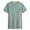 Green T-Shirts for Men, variant on S-4X Plus Size Mens T-Shirts Big & Tall Quick-Dry Short Sleeve Tees Tops Crewneck Solid Stretchy Pullover Slim Athletic Workout T Shirts