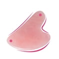 thumbnail image 3 of Rose Quartz Massager Heart Shape Professional Gua Sha Massage Tool Gua Sha Board, 3 of 10