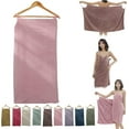 thumbnail image 4 of Shoulder Straps Wearable Bath Towel for Women, Large Bath Tee Ultra Soft Wearable Bath Towel, Quick Dry Super Absorbent Comfortable Beach Towel, 4 of 4