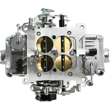 YIUIY 4 Barrel For 650 CFM Holley Brawler Double-Pumper Carburetor Electric Choke
