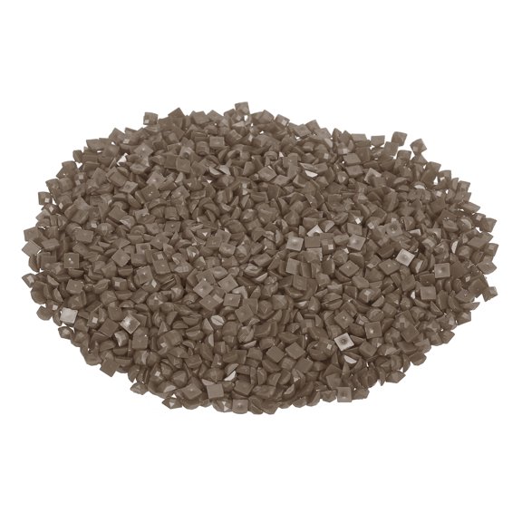 6000 Pcs Diamond Art Painting Beads, Square 5D Diamond Art Painting Accessories for Gem Replacement(Brown)