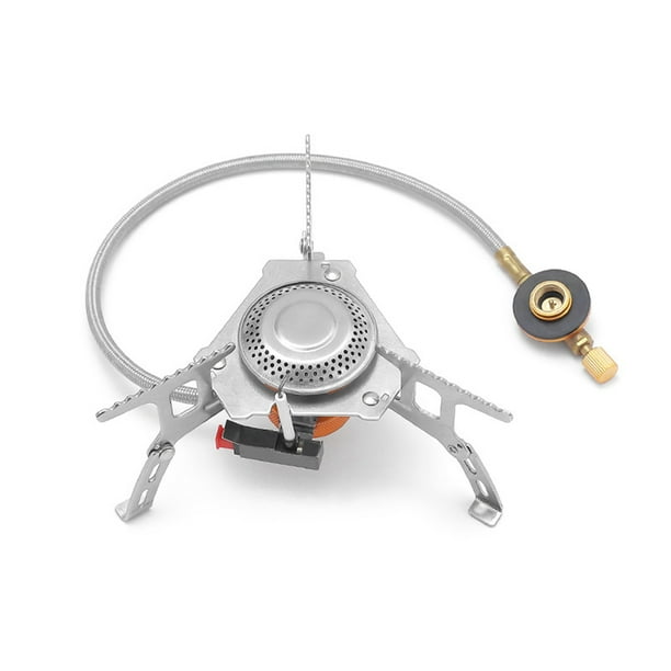 Adaptador de estufa de camping Conector de cocina Conversión Picnic Tanque de gas Estufa Cabeza JShteea El nuevo