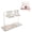 Silvery, variant on Hanger-Shaped Acrylic Earring Storage Display Stand, 8 Mini Hangers Jewelry Organizer with Base, Clear Earring Holder for Studs Dangle Earrings, Vanity Dresser Decor Gift for Women