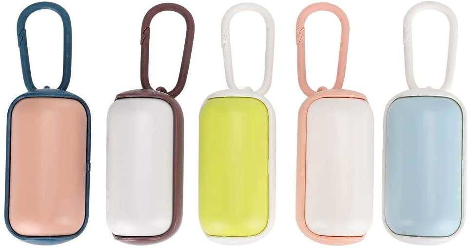 Pet Waste Garbage, Pets Dog Puppy Cat Portable Waste Toilet Bag with Garbage Bags Dispenser