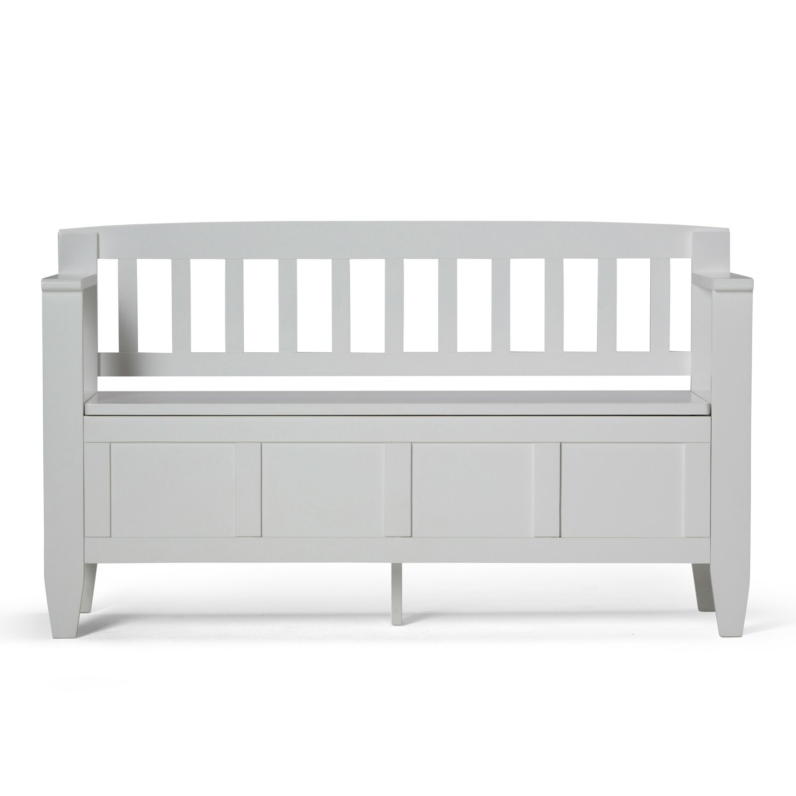 Gillingham Solid Wood Flip Top Storage Bench, Weight Capacity 300 lb