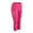 Hot Pink, variant on Girls Yoga Dance Pants Side Pockets High Waist Capris Leggings Crop Workout Running Pants 4-13Years