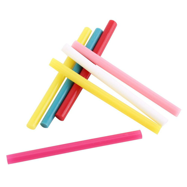 Yosoo 14pcs Mix Color Hot Melt Glue Stick Adhesive Sticks Kit Craft  Attaching DIY Tools, Glue Gun Stick,Hot Melt Glue Sticks