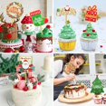 thumbnail image 3 of 6 toppers de pastel de Navidad para toppers de pastel de Navidad, toppers de pastel de Navidad, toppers de botella de acrílico grandes para toppers de pastel de Navidad, 3 of 5