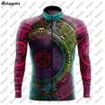 thumbnail image 4 of Conjunto de maillot de ciclismo del equipo Pro México, ropa de ciclismo de montaña de manga larga, ropa transpirable para ciclismo de montaña para hombre, 4 of 5