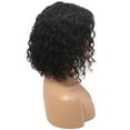 thumbnail image 3 of SUCS Wig Women Rose Full Natural Brazilian net Wigs Looking Wave Black Bob hair wig, 3 of 5