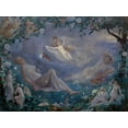 thumbnail image 2 of Simmons, John 18x15 White Modern Wood Framed Museum Art Print Titled - Scene from A Midsummer Nights Dream, 2 of 4