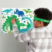 Blue & Green Dinosaur Party Game (Each)
