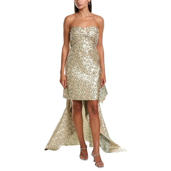 Reem Acra womens  Strapless Mini Dress, 6