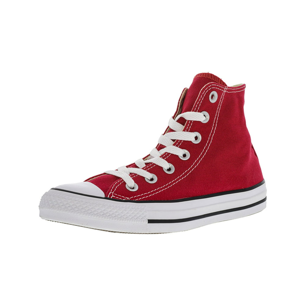 Converse - Converse Chuck Taylor All Star Hi Red High-Top Leather ...