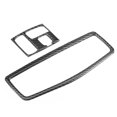 thumbnail image 2 of Wchiuoe Reading Light Sticker,2pcs Front Roof Reading Light Frame Trim Carbon Fiber Cover Fit For Lancer 2008‑2016,Car Reading Light Frame, 2 of 8
