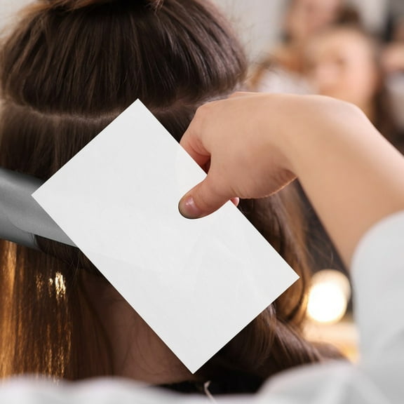 RENACLIPY Disposable Hair Perming Papers White 520 Pcs - Professional Hairstyling Tools for Salon and Home Use