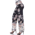 thumbnail image 5 of White Mark Women's Floral Paisley Printed Palazzo Pants, 5 of 5
