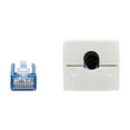 thumbnail image 6 of Tripp Lite N237A-F18N-WHSH 18" Cat6a Keystone Jack Cable RJ45 Blue, 6 of 6
