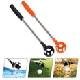 thumbnail image 2 of Retractable Golf Ball Picker Stainless Steel High Quality Portable Tools Telescopic Automatic Locking Picker Golf Ball Tools Orange, 2 of 6
