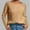 Khaki, variant on POROPL Women Sweaters Long Sleeve Crew Neck Sweater Oversized Knitted Pullover Size S-XL