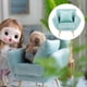 thumbnail image 4 of 1:12 casa de muñecas sofá individual Mini sala de estar muebles para jugar juguete manualidades claro perfke Sofá de casa de muñecas, 4 of 9