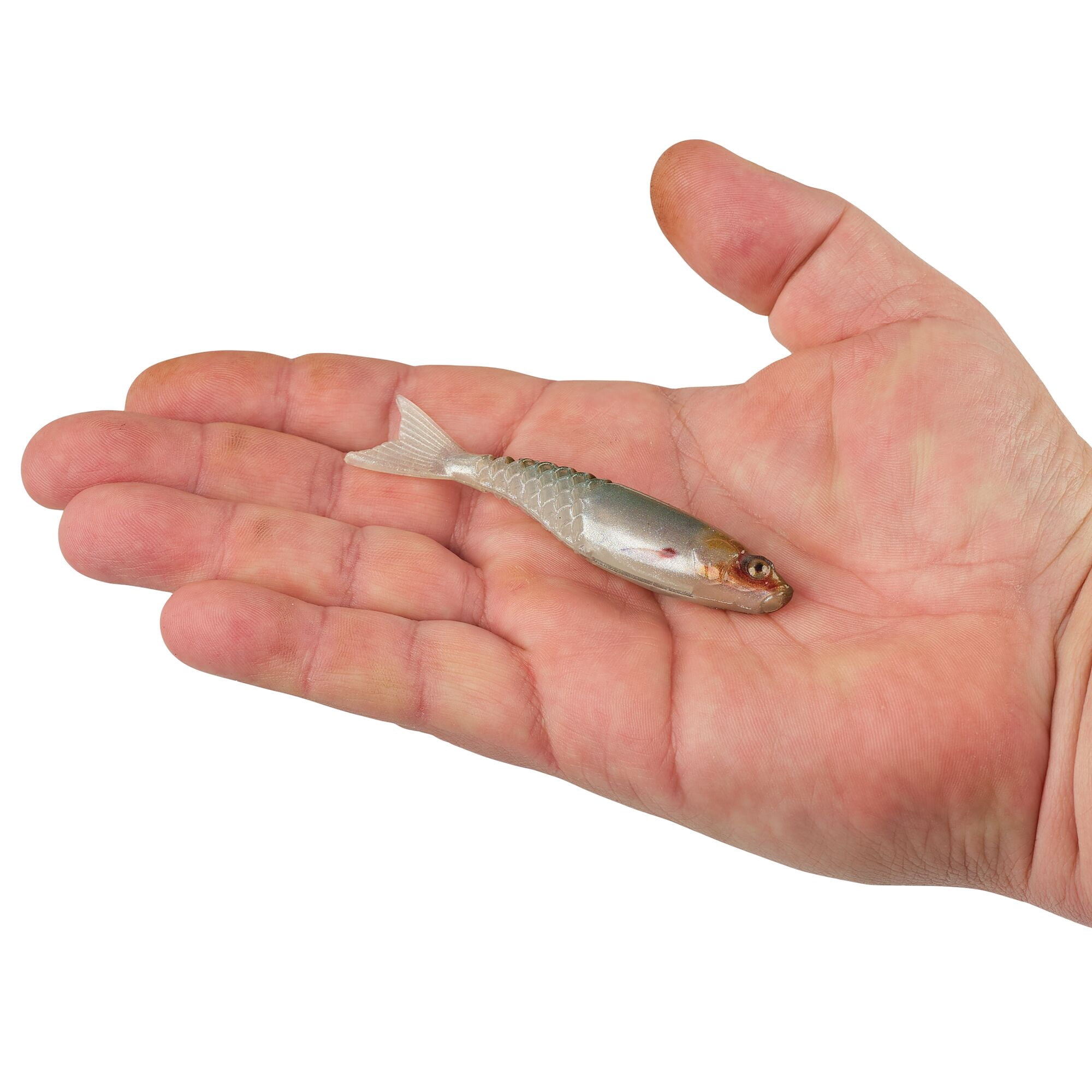 Berkley PowerBait® PowerStinger, 3.5 in, Minnows, HD Stealth Minnow (7-count)