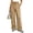 Dark Khaki, variant on Sweatpants for Women Wide Leg Casual Baggy Black Sweatpants Drawstring Workout Pants with Pockets,S-XXL